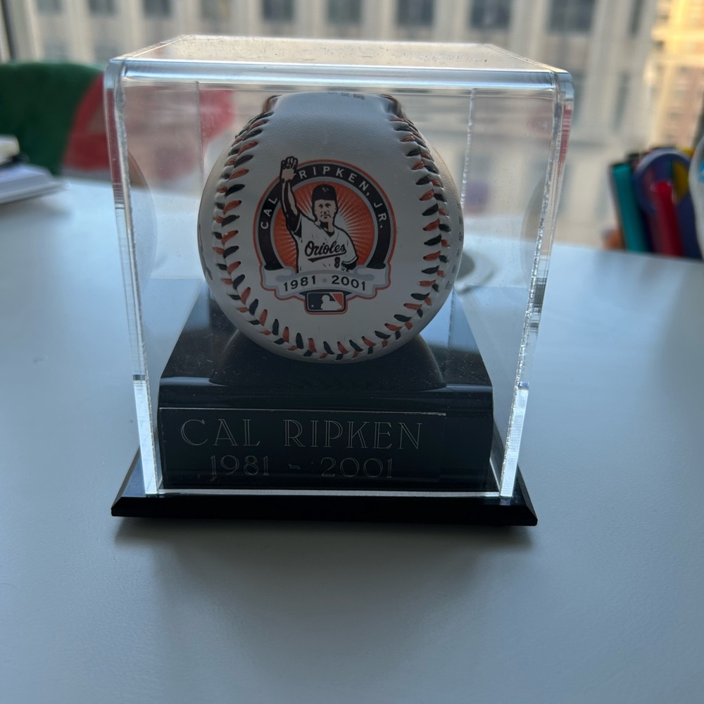 Cap Ripken Memorbilia Baseball - Picture 2 of 5
